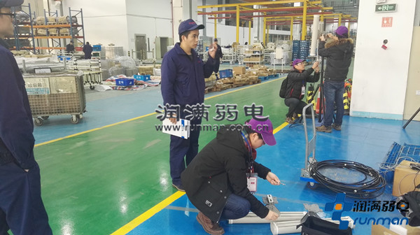 富士達電梯現場測試圖
